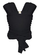ByKay STRETCHY WRAP DeLuxe Black (size L) - Baby carrier wrap