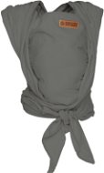 ByKay WOVEN WRAP DeLuxe Steel Grey (size 6) - Baby carrier wrap