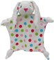Rabbit 30 cm white, knotted puppet - Baby Sleeping Toy