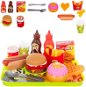 ISO Plastic Fast food set for children - Toy Kitchen Food