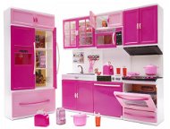 KIK KX6117 Doll kitchen with 4 LED segments - Play Kitchen