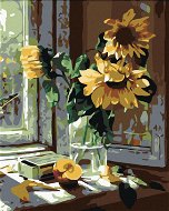 Diamondi - Diamond painting - SUNSHINE IN A VASE, 40x50 cm, without frame and without canvas shut of - Diamond Painting