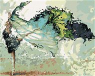 Diamondi - Diamond painting - DANCER WITH A TURN, 40x50 cm, without frame and without canvas shut of - Diamond Painting