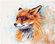 Diamondi - Diamond Painting - COLOURFUL FOX, 40x50 cm, without frame and without canvas shut off - Diamond Painting
