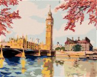 Diamondi - Diamond painting - BIG BEN FOR AUTUMN, 40x50 cm, without frame and without canvas shut of - Diamond Painting