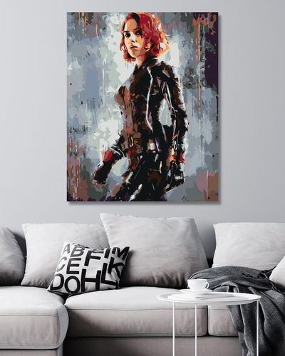 Natasha Romanoff Marvel Diamond Painting 