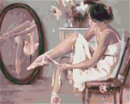 Diamondi - Diamond painting - BALLET BEFORE THE DRAWING, 40x50 cm, without frame and without canvas  - Diamond Painting