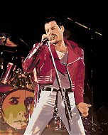 Diamondi - Diamond painting - FREDDIE ON THE STAGE, 40x50 cm, without frame and without canvas shut  - Diamond Painting