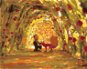 Diamondi - Diamond painting - LITTLE PRINCE IN A TUNNEL OF ROSES, 40x50 cm, Off canvas on frame - Diamond Painting