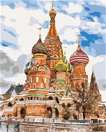 Diamondi - Diamond painting - SAINT BASIL'S CATHEDRAL IN MOSCOW, 40x50 cm, unframed and unmounted - Diamond Painting