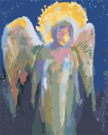 Diamondi - Diamond painting - CHRISTMAS ANGEL II, 40x50 cm, without frame and without canvas shut of - Diamond Painting