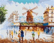 Diamondi - Diamond painting - MOULIN ROUGE IN PARIS, 40x50 cm, without frame and without canvas shut - Diamond Painting