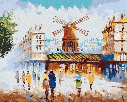 Moulin Rouge Diamond Painting Set for Painting by Number 