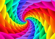 ENJOY Puzzle Gradient: rainbow vortex 1000 pieces - Jigsaw