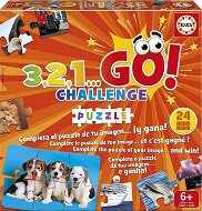 EDUCA Game 3,2,1... GO! Challenge Puzzle - Board Game