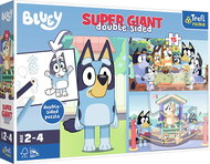 TREFL double-sided puzzle Adventure with Bluey super giant 15 pieces - Jigsaw Puzzle