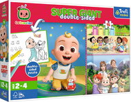 TREFL double-sided puzzle Cocomelon: Happy day with friends super giant 15 pieces - Jigsaw Puzzle