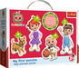 TREFL baby puzzle Cocomelon 4v1 (2, 3, 4, 5 dílků) - Puzzle