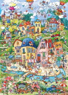 HEYE Puzzle Happy Town Good morning! 1000 pieces - Jigsaw Puzzle