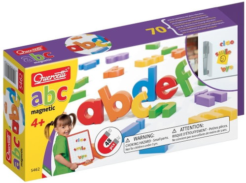 Quercetti 05462 Magnetic lowercase letters - Educational Toy - Main image