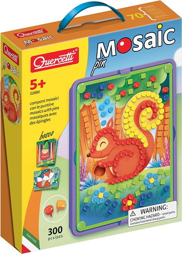 Quercetti 02880 Mosaic Pin Les - Toy Jigsaw Puzzle - Main image