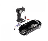 Carson RC car Mercedes-Benz SLS AMG, 1:24, RTR, black - Remote Control Car