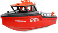 Amewi RC Snig lifeboat, 32 cm, RTR, black and red - RC Ship