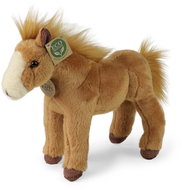 RAPPA Plush horse standing light brown 28 cm, Eco-Friendly - Soft Toy