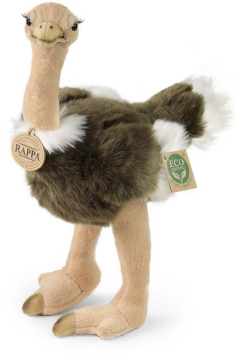 RAPPA Plush Ostrich 32 cm, Eco-Friendly - Soft Toy - Main image