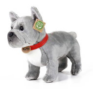 RAPPA Plush dog bulldog grey 30 cm, Eco-Friendly - Soft Toy