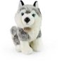 RAPPA Plyšový pes husky sedící 30 cm, Eco-Friendly - Soft Toy