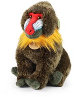 RAPPA Plush monkey mandrill 32 cm, Eco-Friendly - Soft Toy