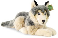 RAPPA Plush wolf lying 30 cm, Eco-Friendly - Soft Toy