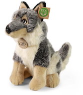 RAPPA Plush wolf 28 cm, Eco-Friendly - Soft Toy