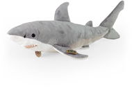 RAPPA Plyšový žralok bílý 51 cm, Eco-Friendly - Plyšák