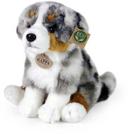 RAPPA Plush Australian Shepherd sitting 30 cm, Eco-Friendly - Soft Toy