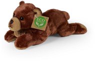 RAPPA Plyšový medvěd ležící 18 cm, Eco-Friendly - Soft Toy