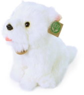 RAPPA Plush dog sitting 23 cm, Eco-Friendly - Soft Toy