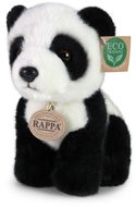 RAPPA Plyšová panda sedící 18 cm, Eco-Friendly - Plyšák