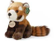RAPPA Plush panda red sitting 18 cm, Eco-Friendly - Soft Toy