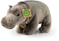 RAPPA Plush hippo standing 30 cm, Eco-Friendly - Soft Toy