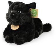 Rappa Plyšová kočka černá 22 cm, Eco-Friendly - Soft Toy