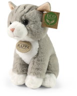 Rappa Plyšová kočka šedá 23 cm Eco-friendly Soft - Soft Toy