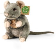 Rappa Plyšová myš sedící 16 cm, Eco-Friendly - Soft Toy