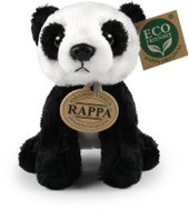 Rappa Plyšová panda 13 cm, Eco-Friendly - Soft Toy