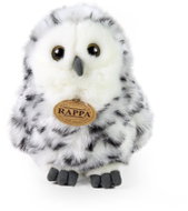 Rappa Plyšová sova sněžná 17 cm, Eco-Friendly - Soft Toy