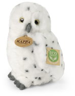 Rappa Plyšová sova sněžná 19 cm, Eco-Friendly - Soft Toy