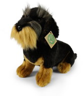 Rappa Plyšový jezevčík drsnosrstý sedící 30 cm, Eco-Friendly - Soft Toy