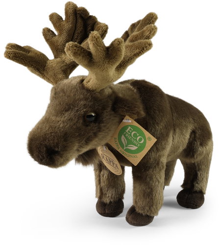 Rappa Plush Moose 24 cm, Eco-Friendly - Soft Toy - Main image