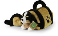 Rappa Plyšový pes bernský salašnický v přepravce 15 cm, Eco-Friendly - Soft Toy